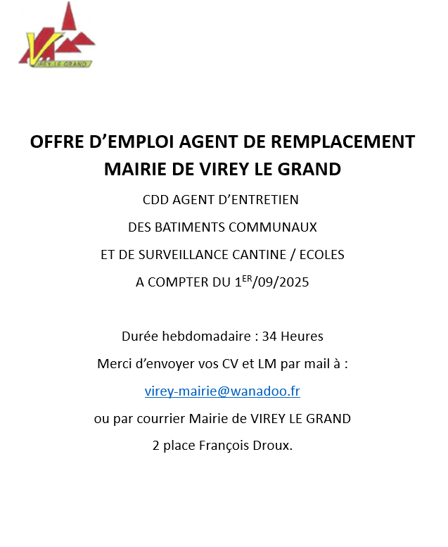Offre d'emploi